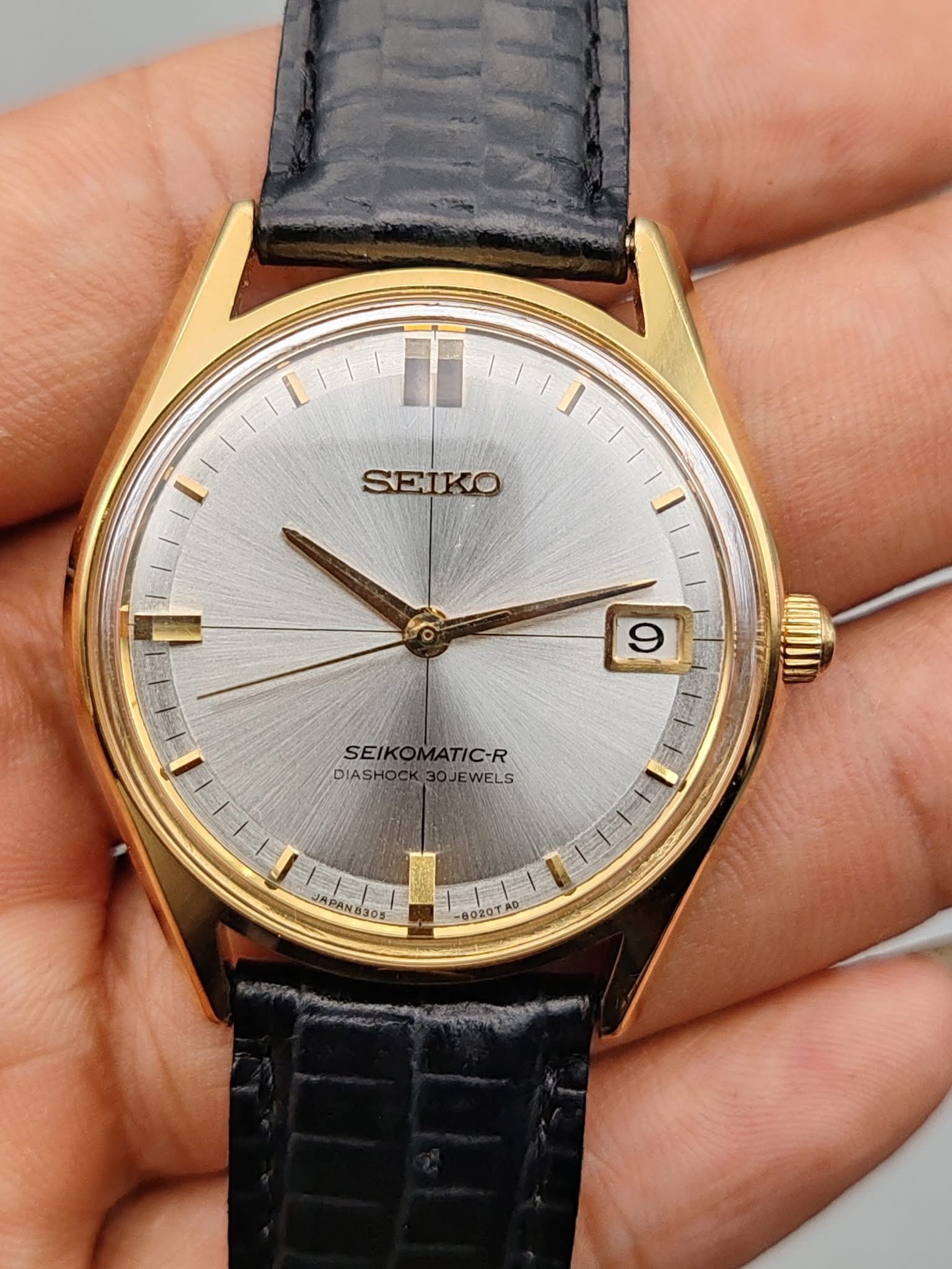 Finally, I get Seiko Seikomatic-R Diashock 30 Jewels 1966