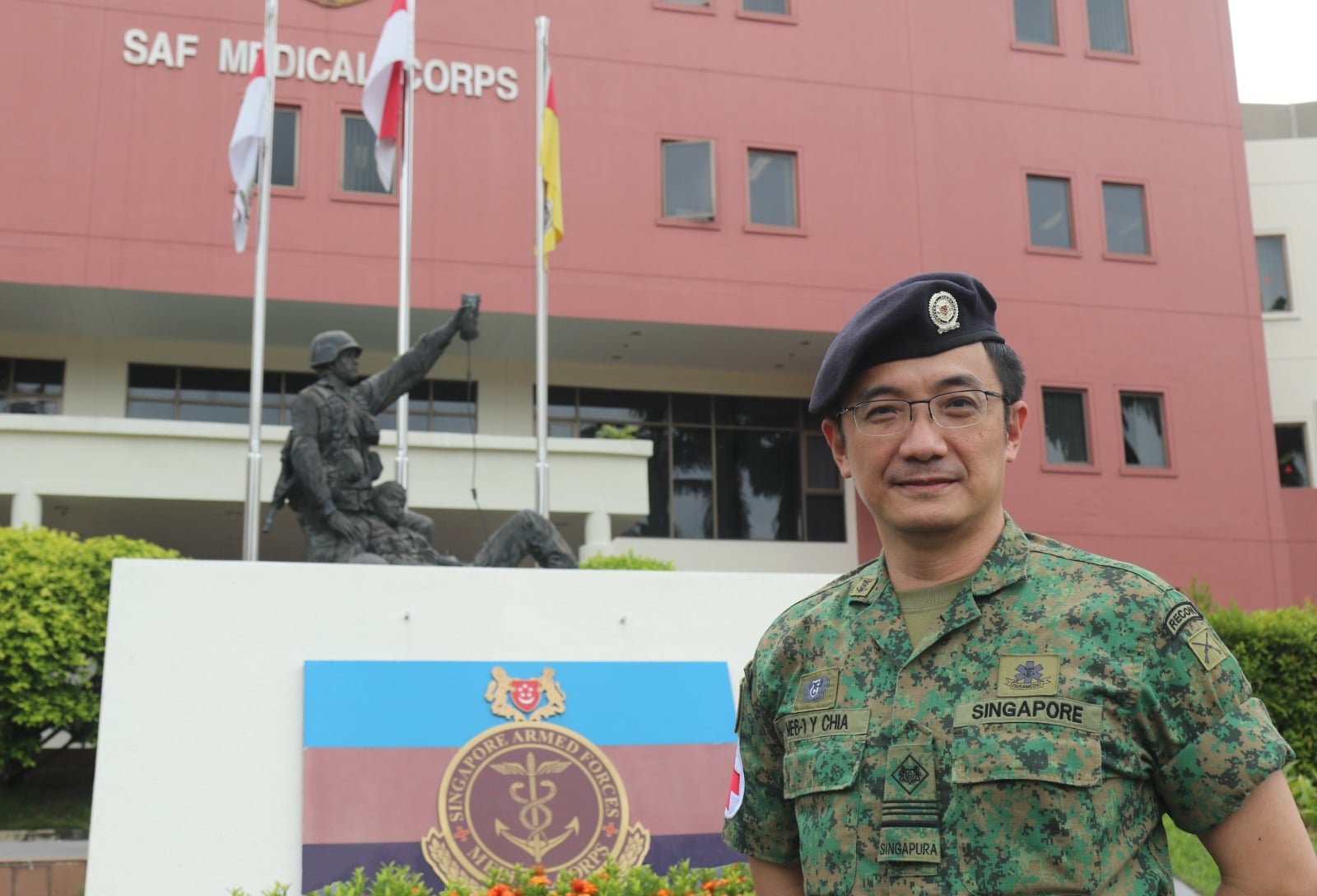 The Singapore - ME6 Daniel Chia, Commanding Officer, Medic Vocational ...