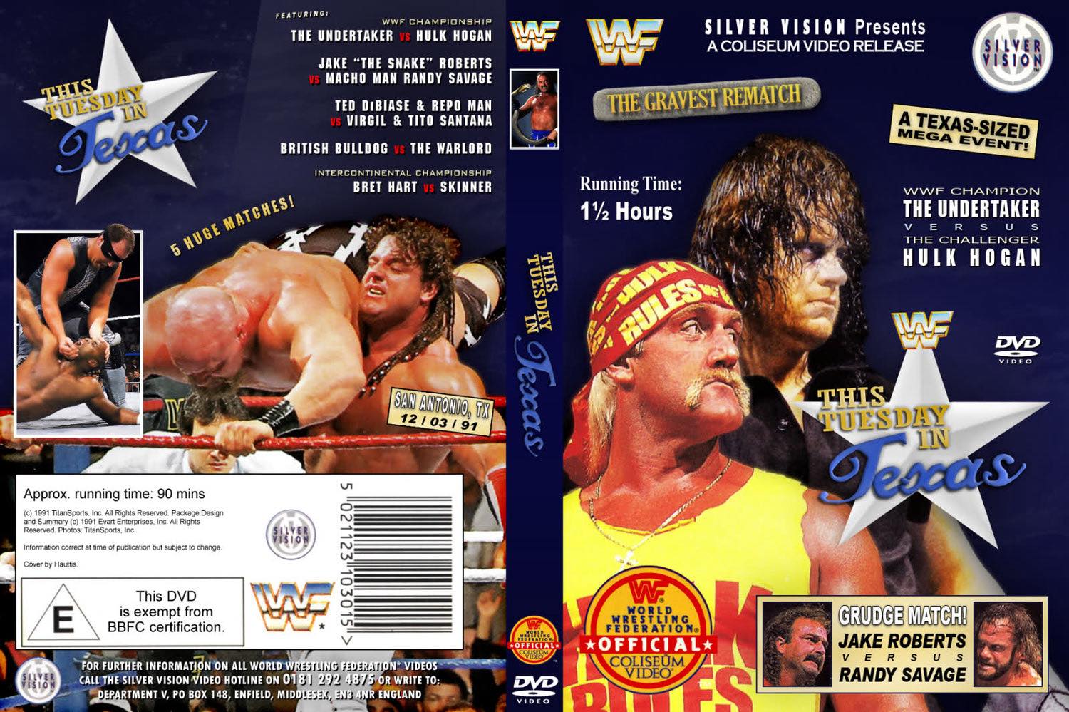 On this day in 1991: Hulk Hogan briefly regained the WWF title
