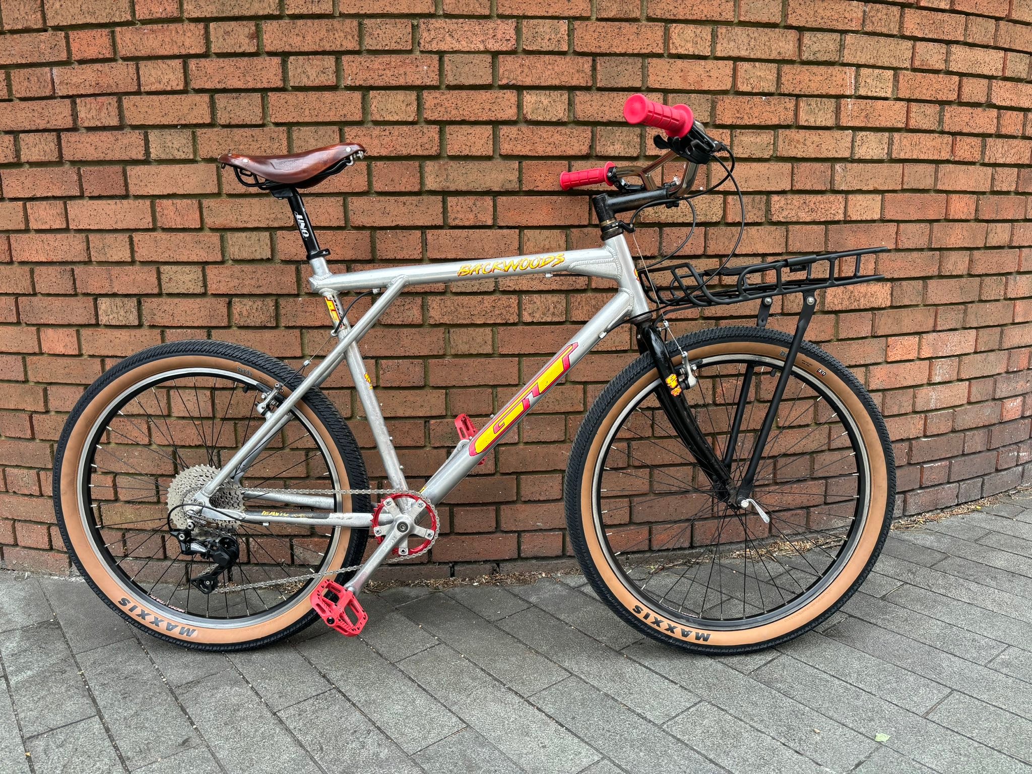 Restored 90s GT backwoods bike with original frame