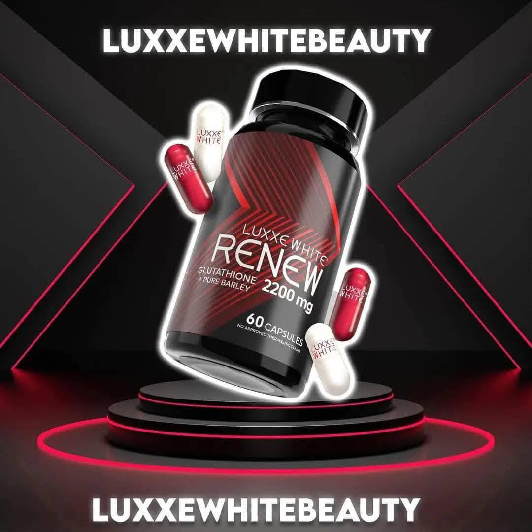 luxxe white glutathione side effects With Renewed Spirit and Renewed Energy, there is nothing that we can't overcome. And I've gotten past my toughest battles with regular intake of Renew 8 Berry Extract Super Antioxidant and celimax brightening cream