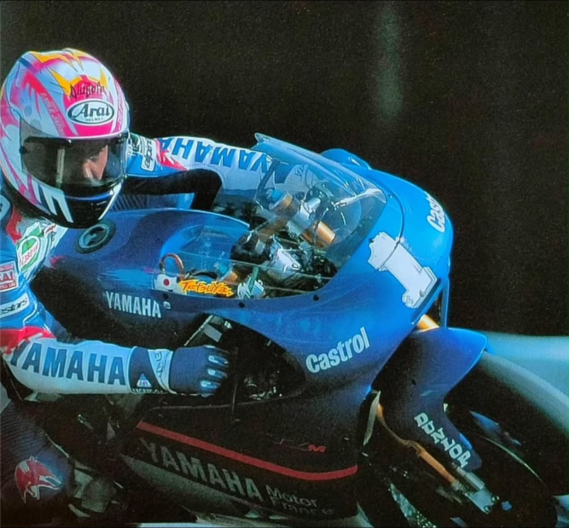 1994 WGP 250cc class TETSUYA HARADA RIDE TZ250M〜♪( ´θ｀)ノ