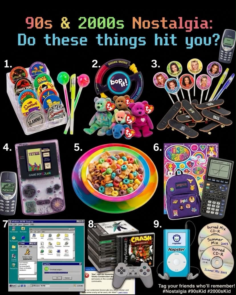 90s & 2000s Nostalgia: Do these things hit you? 1. BRKANIA BALSALS