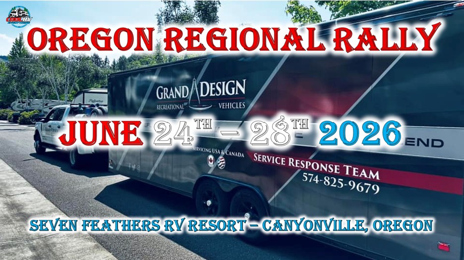 2026 Grand Design RV Owners Oregon Regional Rally