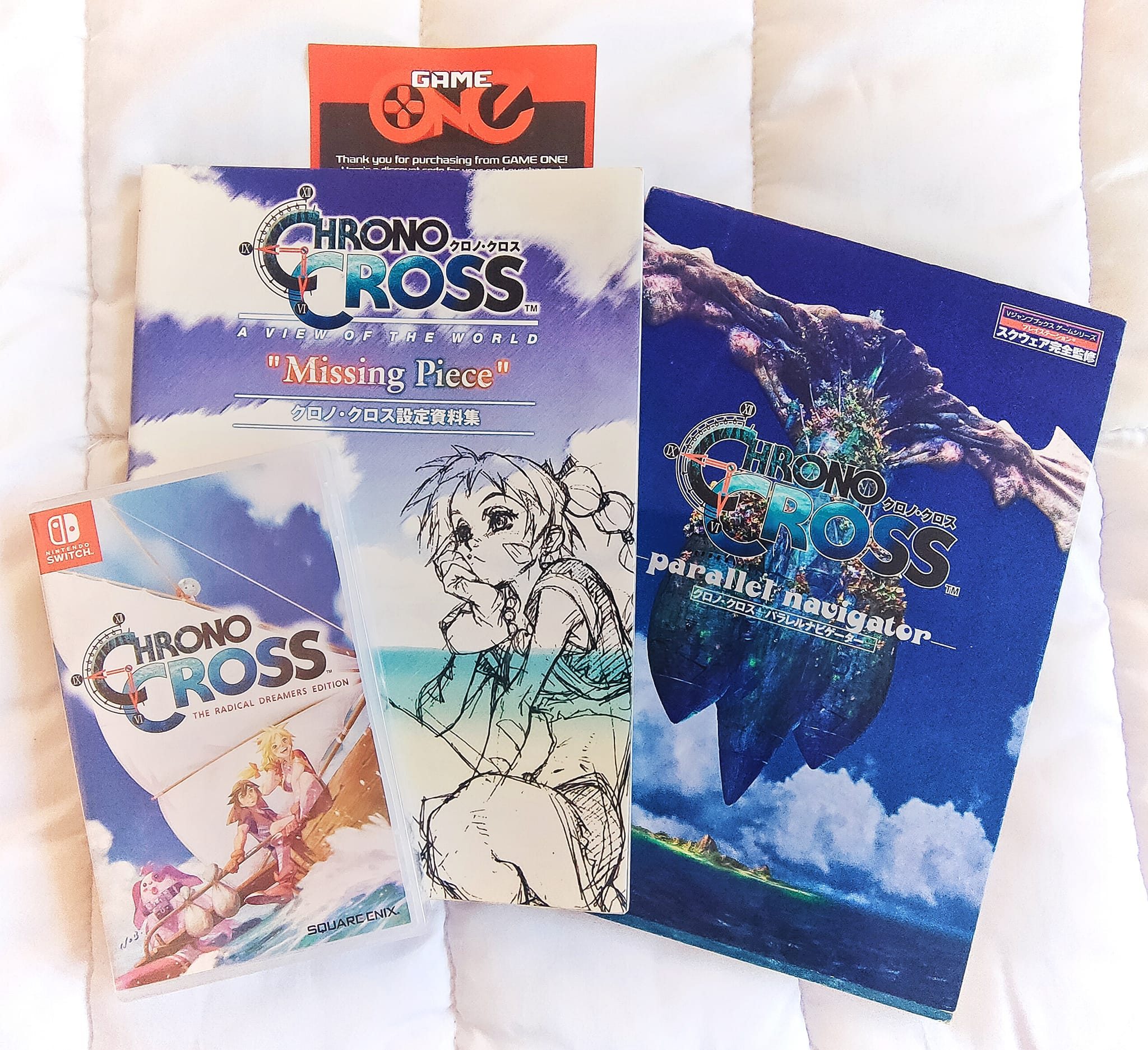 Chrono Cross Setting Materials Collection \