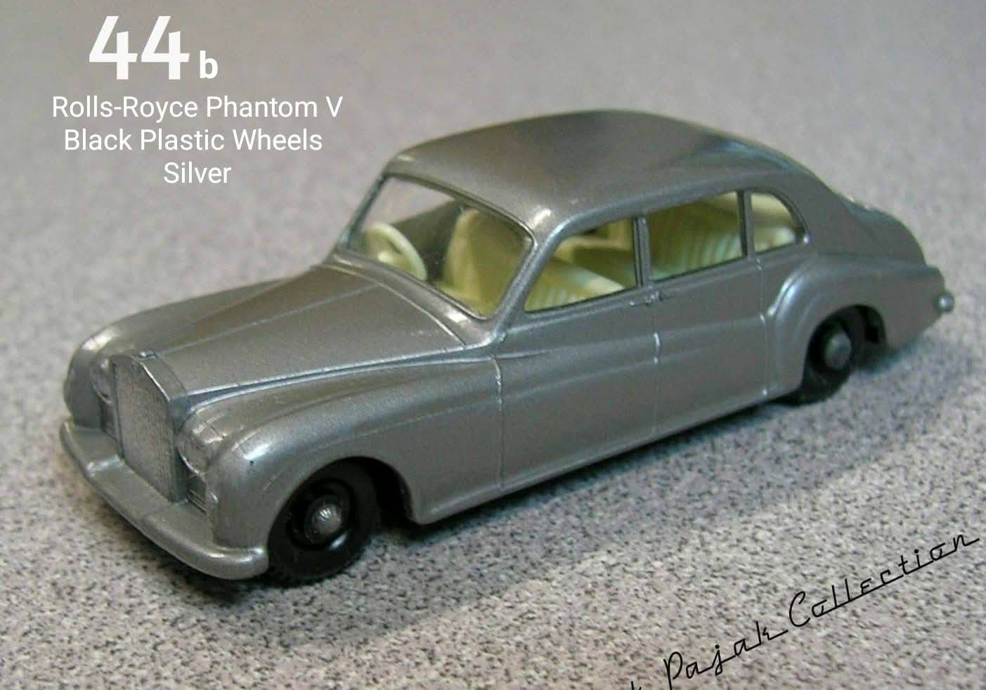 Vintage Matchbox Lesney No. 44B Rolls-Royce Phantom V die-cast toy car