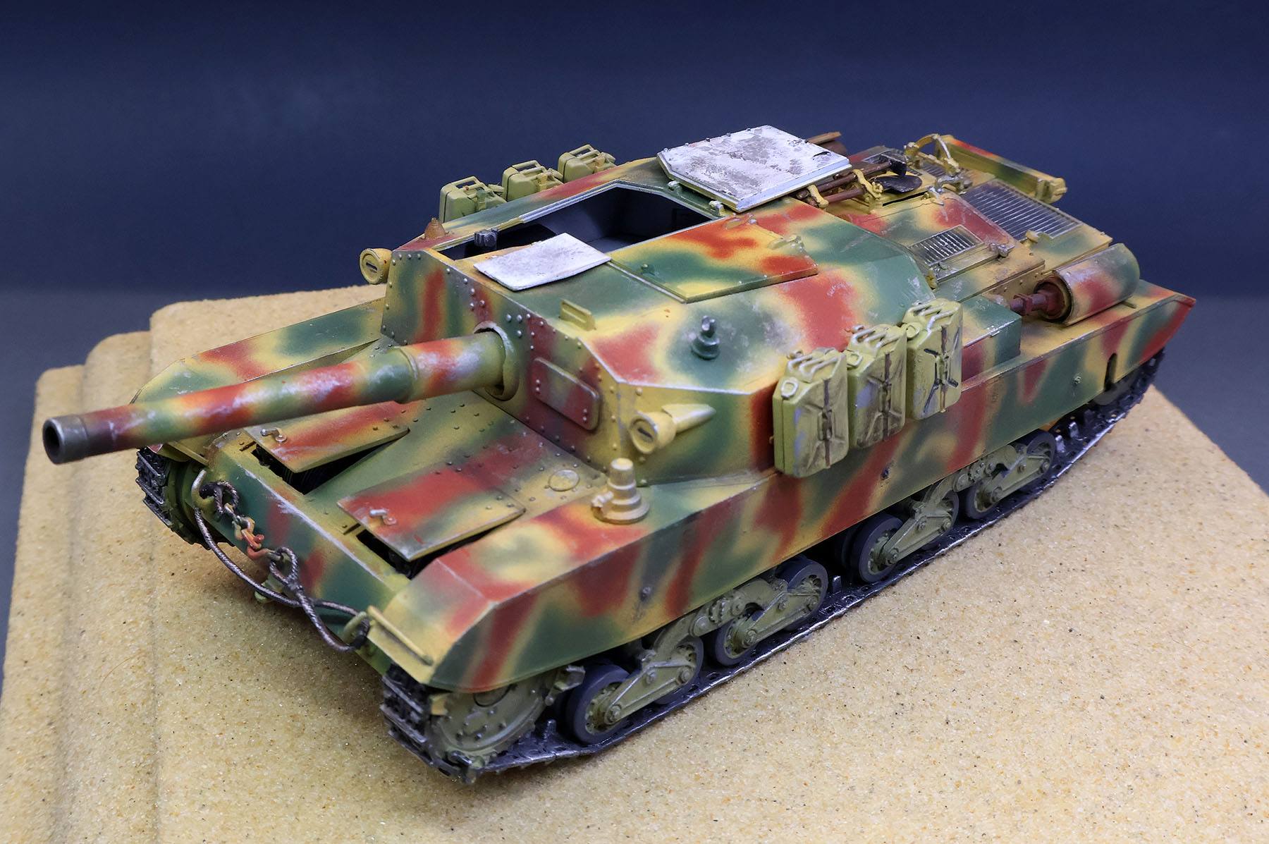Semovente M43 Bassotto , Italeri 1 35 编