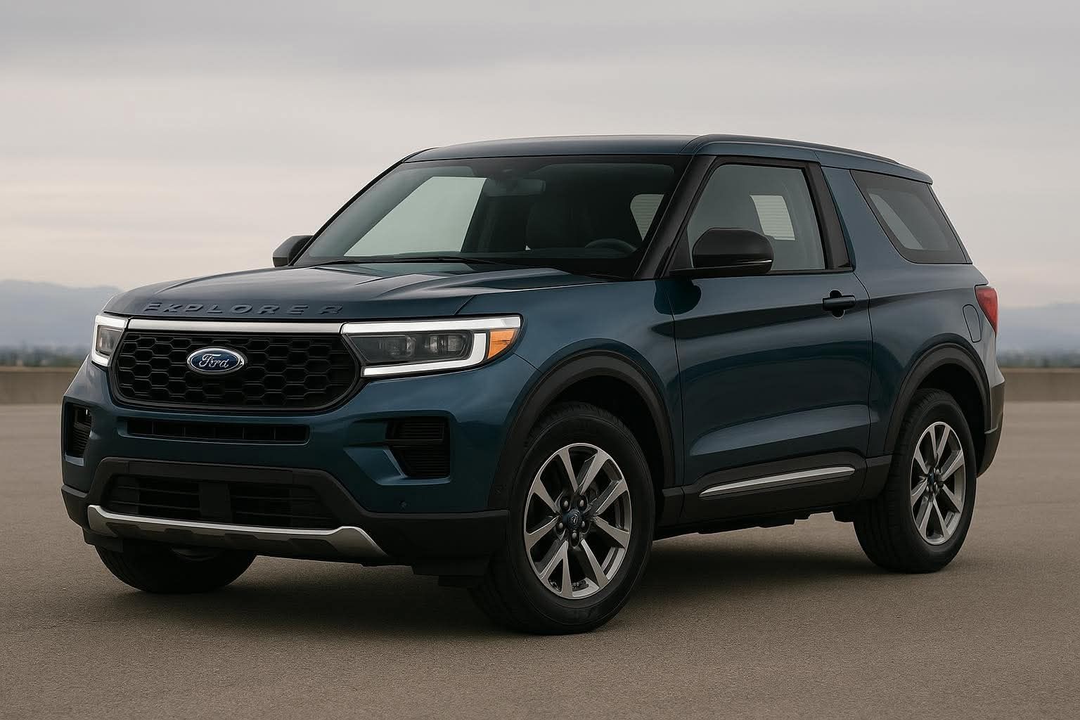 Ford Explorer ST Forum | Futuristic image of a 2027 Ford Explorer SC ...