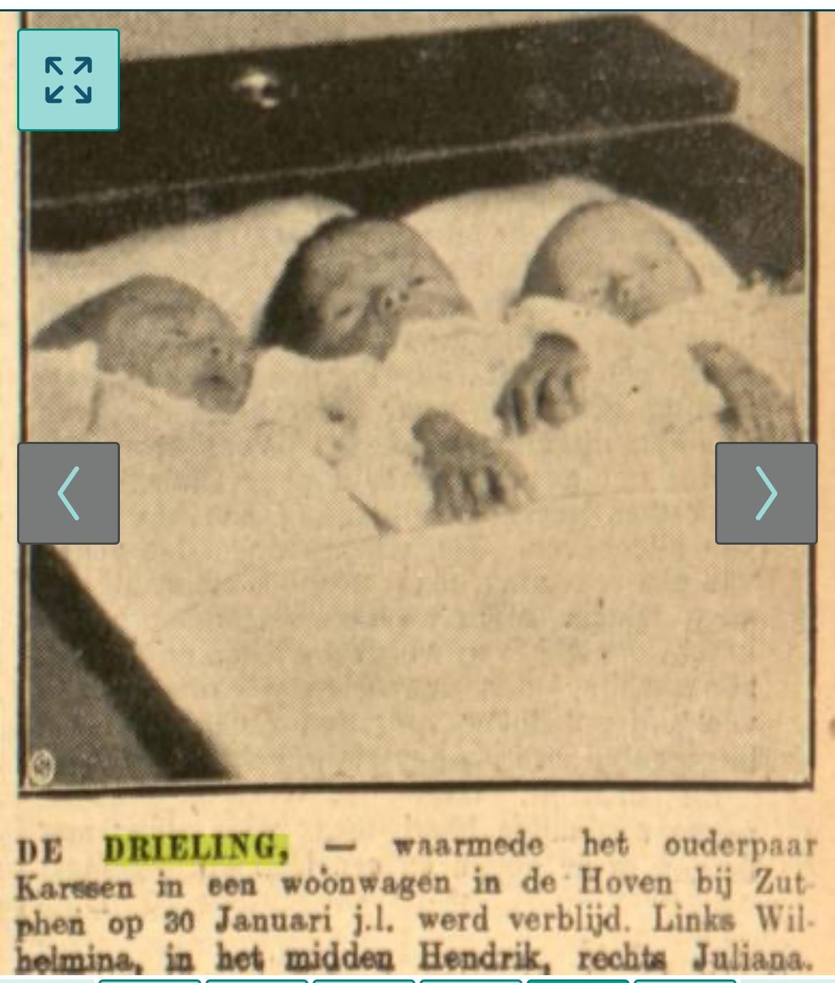 echte woonwage bewoners | Deze foto is 100 jaar oud een drieling is ...