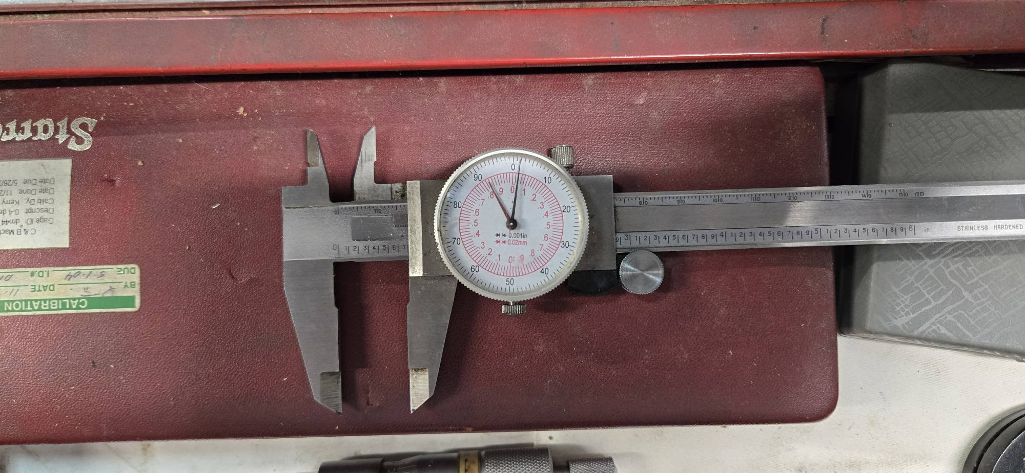 150mm 6 Inch Precision Dial Caliper Dial Vernier Caliper Micrometer Gauge Dial Caliper 0.01mm - 1420