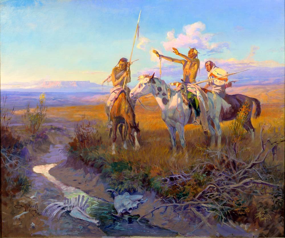 C. M. Russell, Cowboy Artist | Charles Marion Russell is a painting ...
