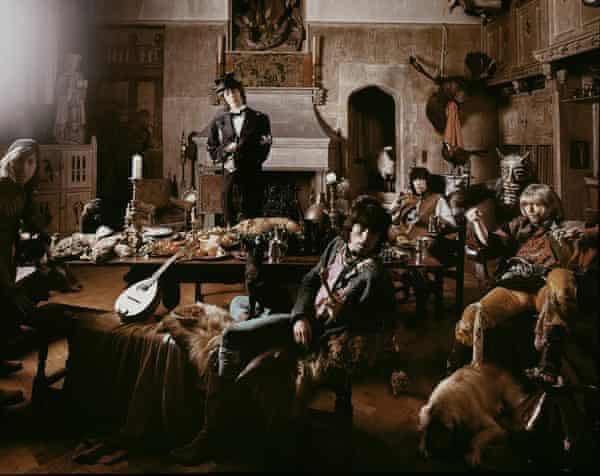 The Rolling Stones for the Beggars Banquet album, released in 1968