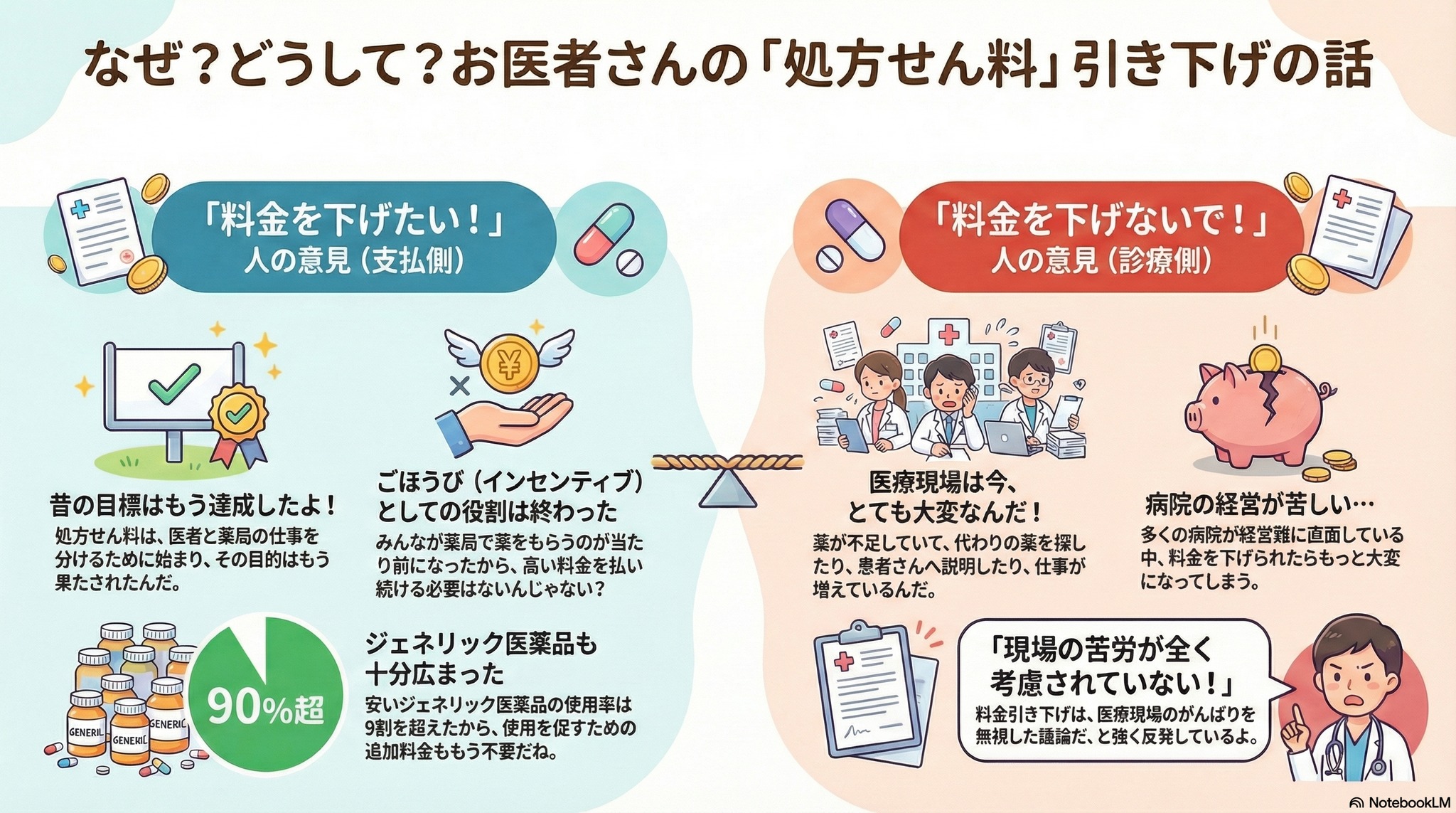 Eiichiro - 処方せん料は、2024年度改定で68点から60点に大幅な引き下げ。 さらに2026年度改定で引き下がるのか？ 2025年 ...