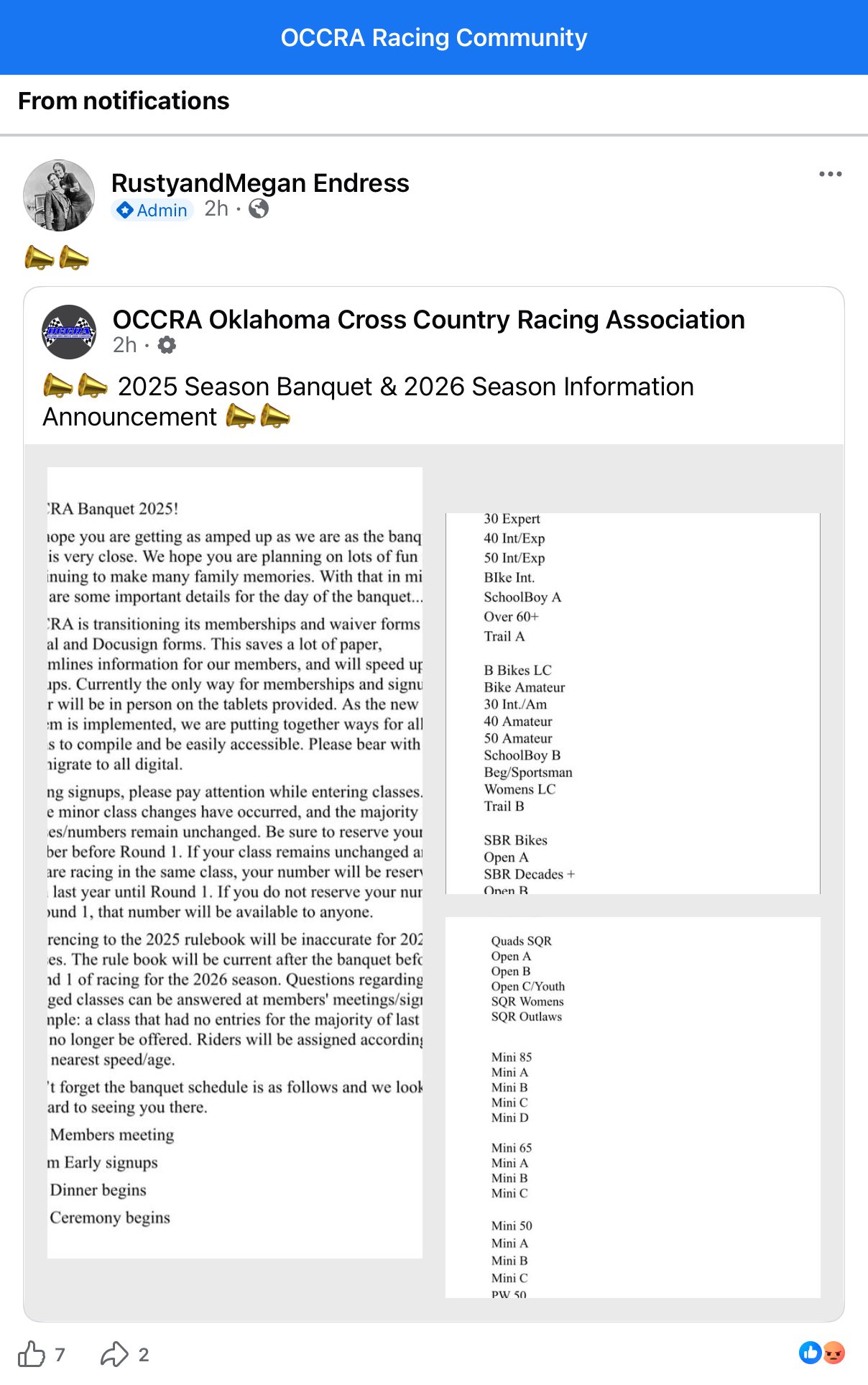 Occra racing(unofficial group) | It seems with one decision to remove a ...