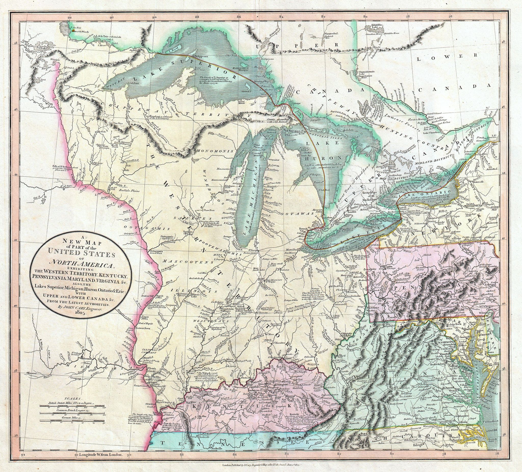 *"A new map of part of the United States of North America" | Facebook