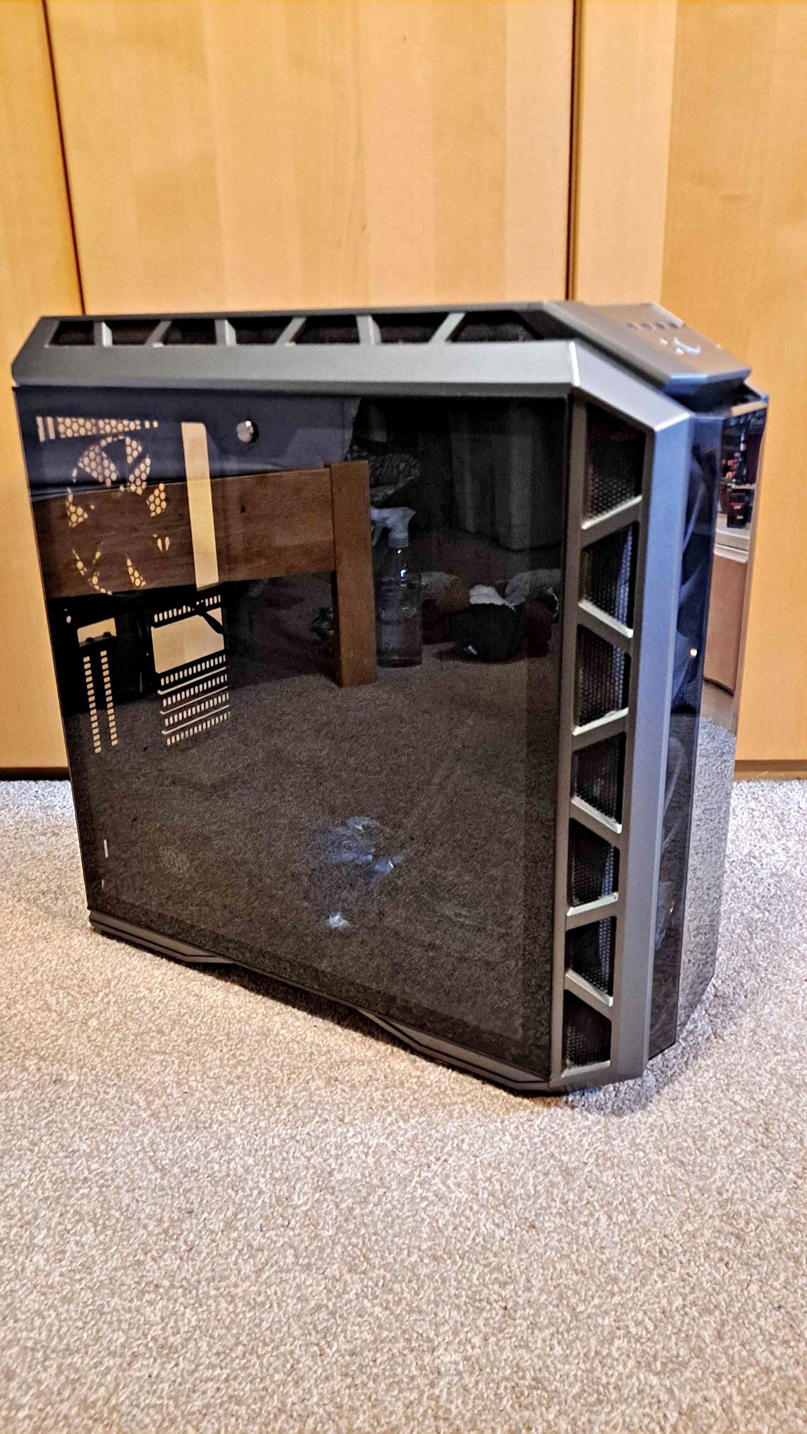 Cooler Master H500P PC/Computer Case with Triple Radiator 2066 Socket ...