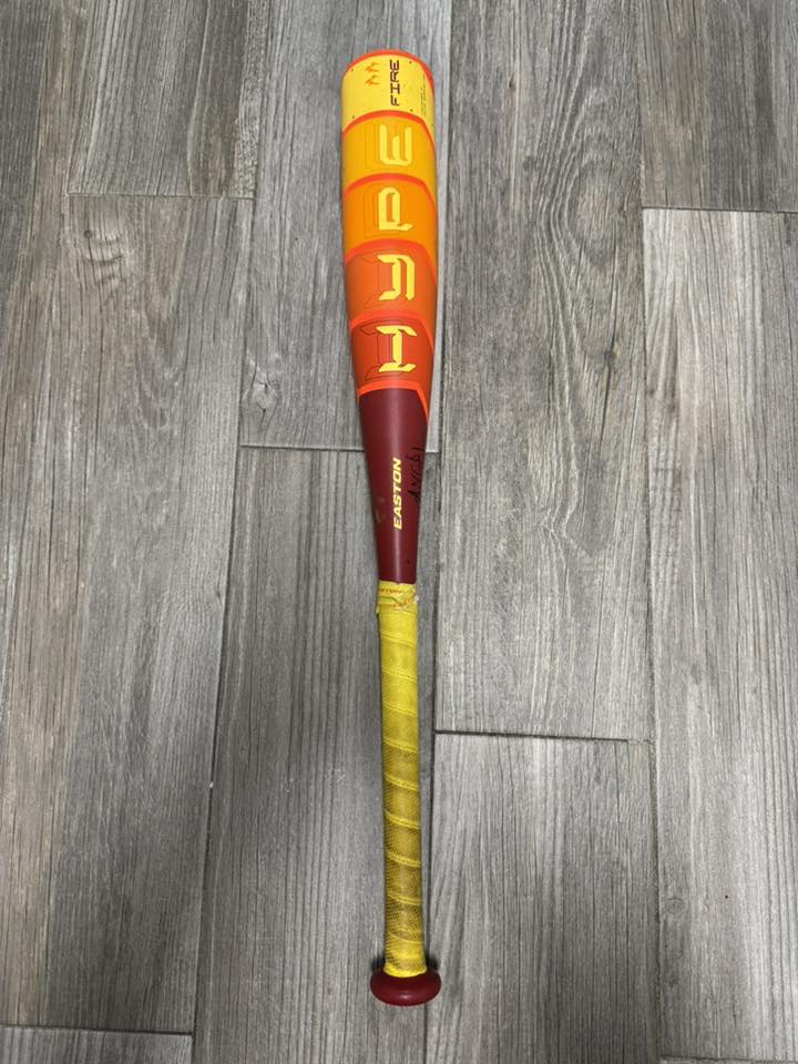 Batte De Baseball Easton Hype Fire Artic Flame USSSA -29/19 Oz, 2 Pièces, édition Limitée 2025, Occasion Propre