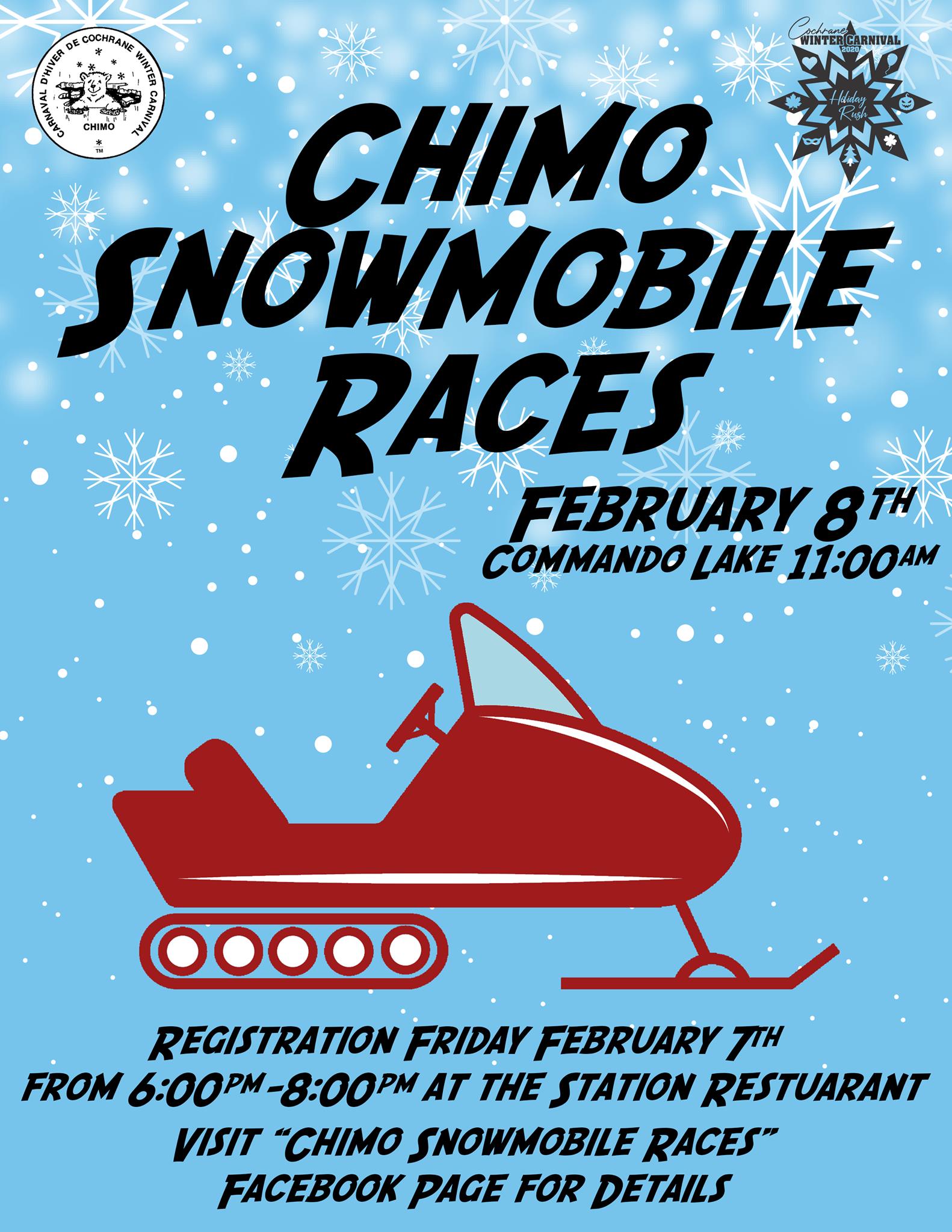 The Snowmobile Races will be... - Cochrane Winter Carnival