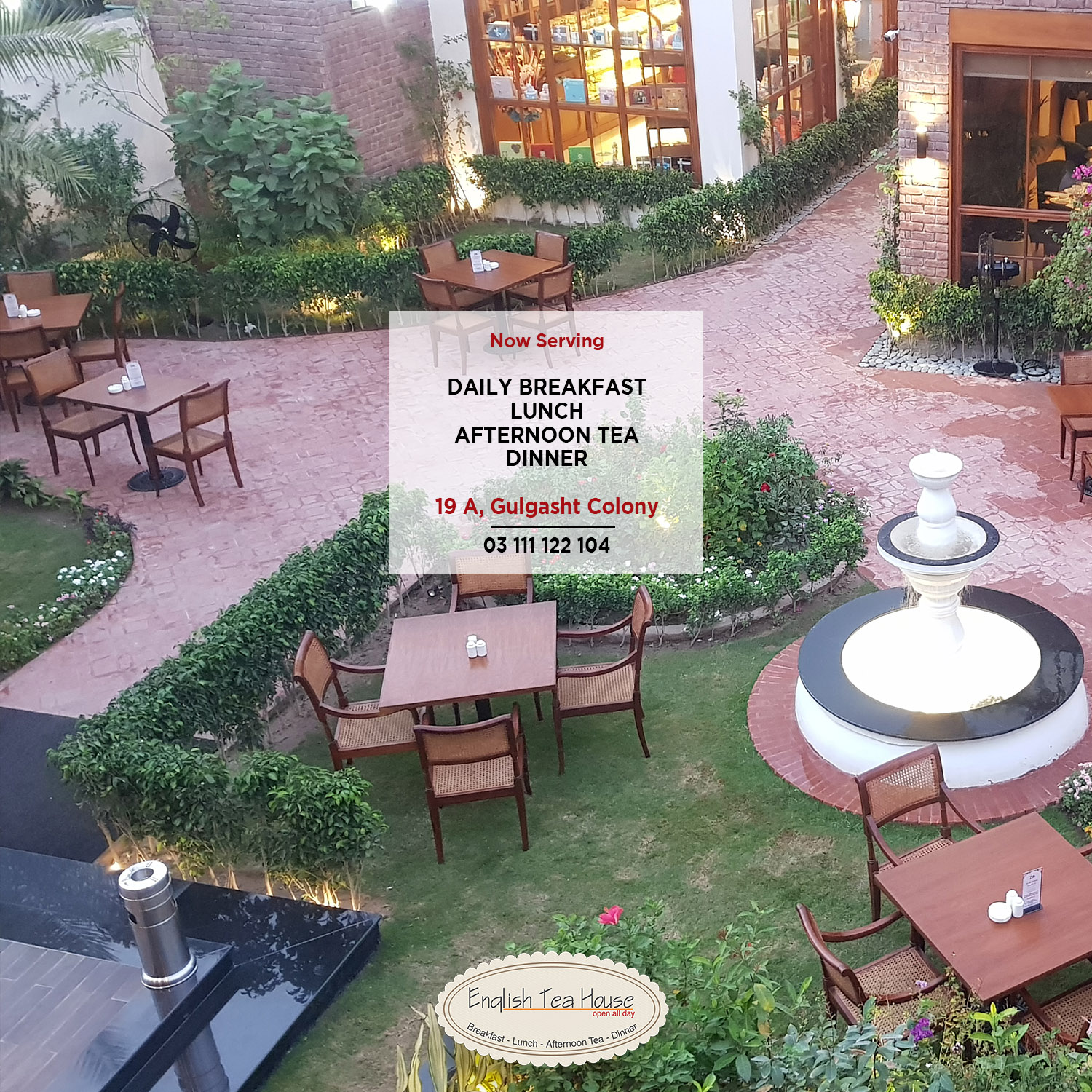 Now Open in Multan for daily... - English Tea House Multan | Facebook