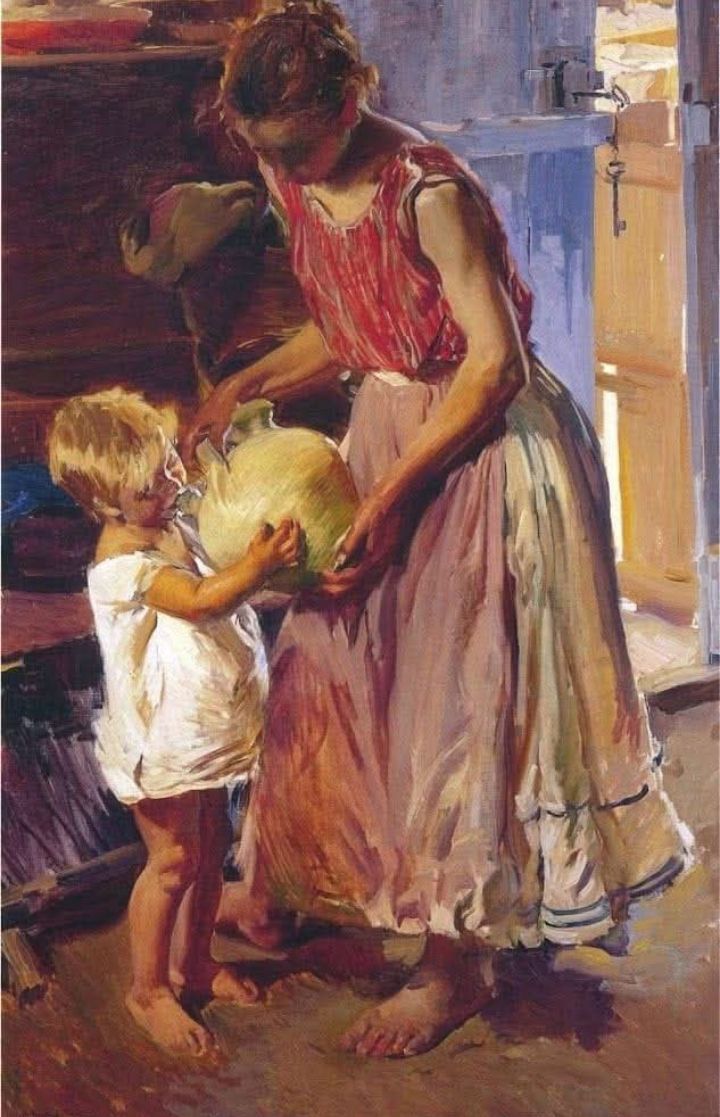 Historia del ARTE | 1904, work by Joaquín Sorolla and Bastida, drinking ...