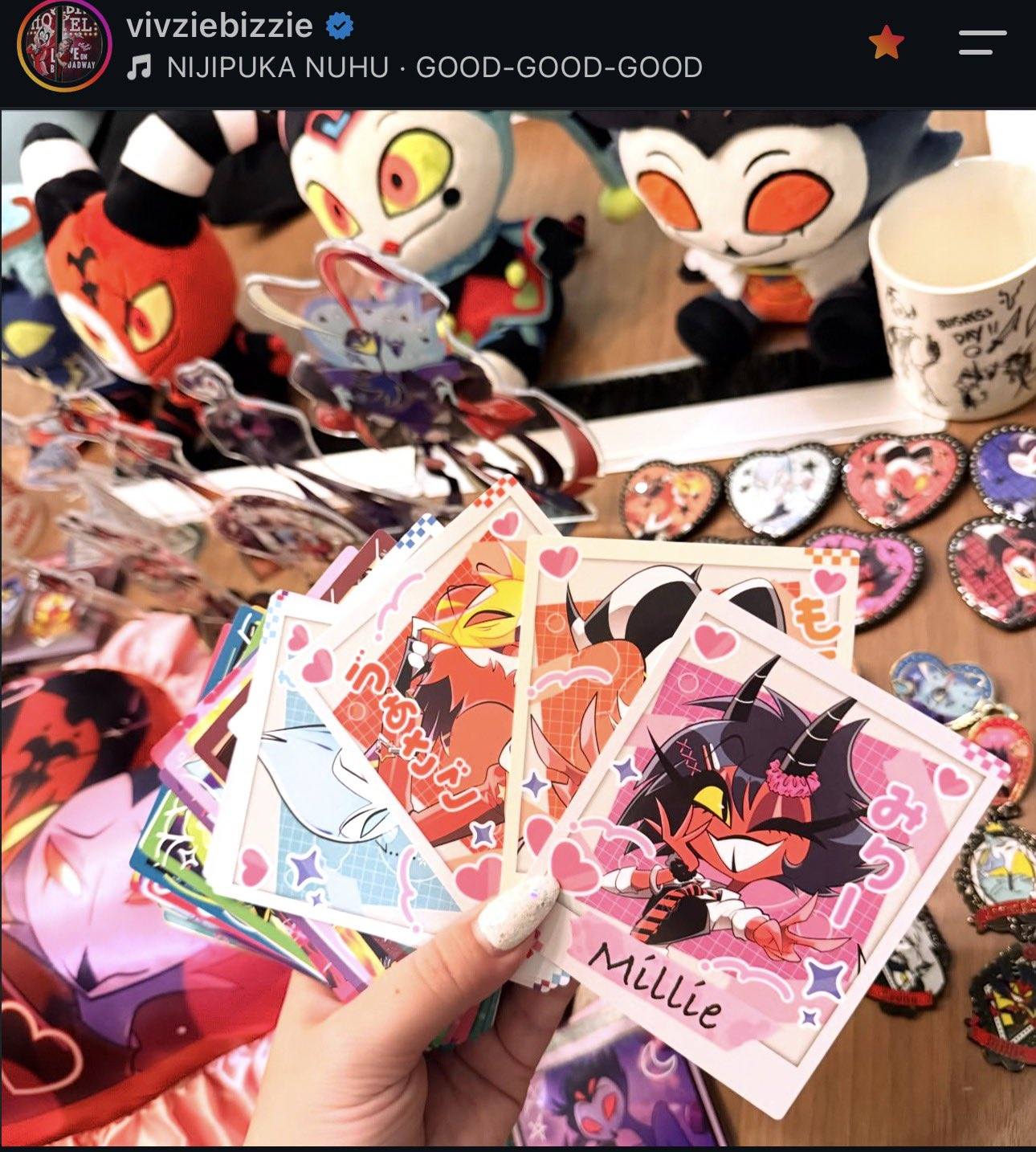 The Helluva Boss merch in Japan