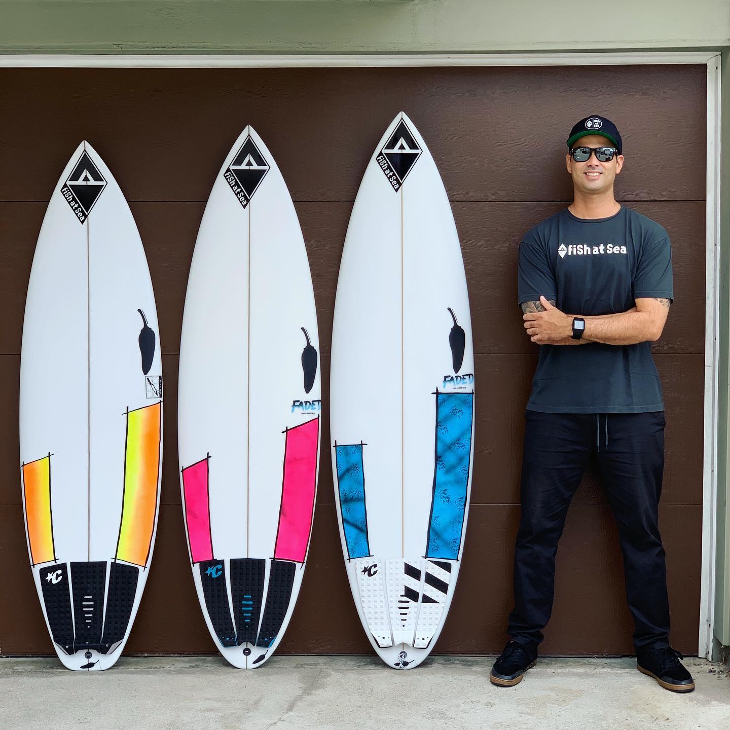 Fish At Sea - This is team rider Kaden Russi surfing his home break at ...