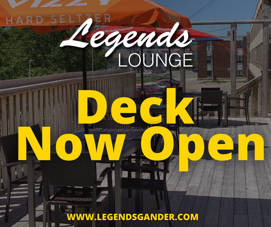 Our deck is NOW OPEN for the... - Legends Lounge & Grill | Facebook