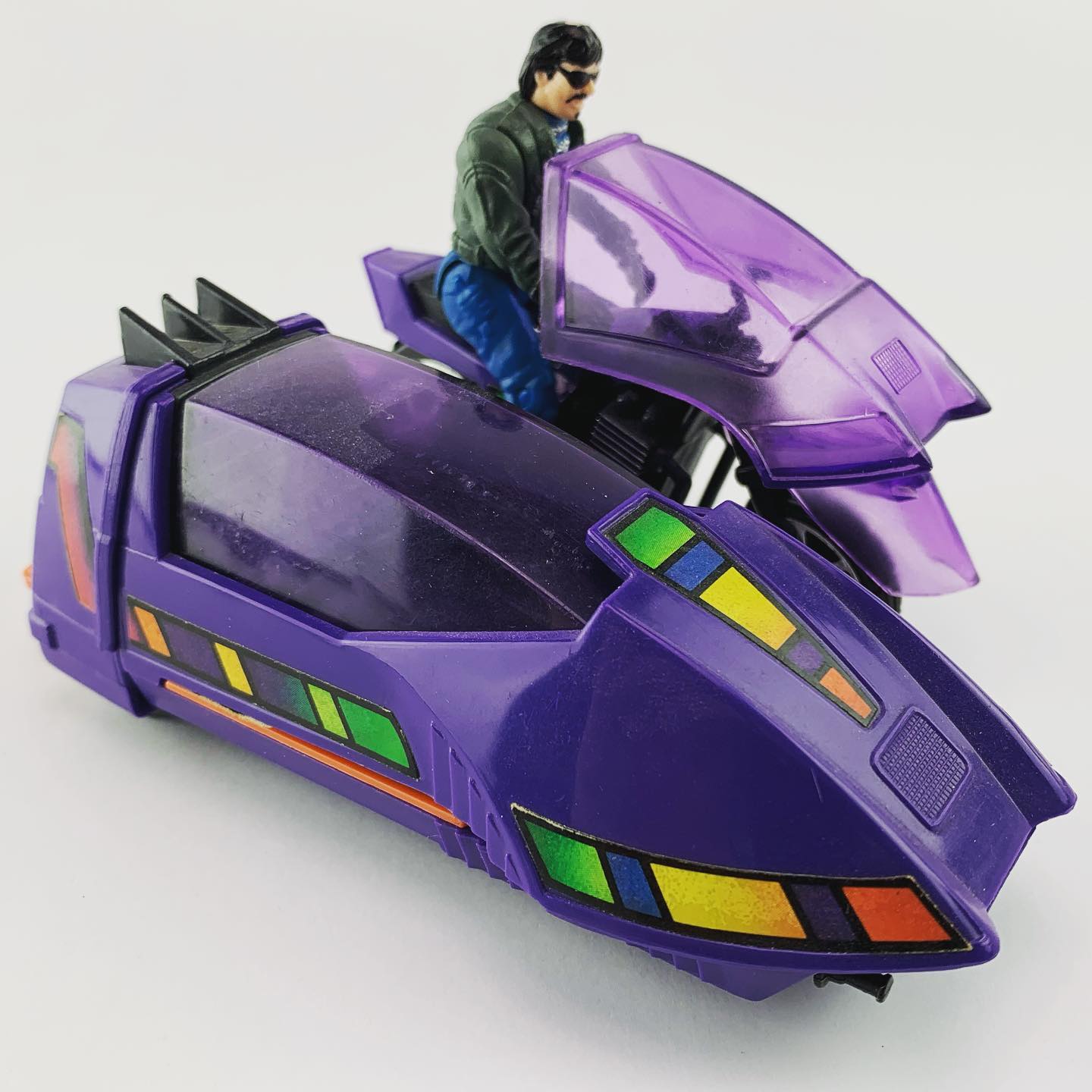 Figurine M.A.S.K. Piranha Side Car - Occasion, Collection Kenner, Pour Fans De Jouets Vintage