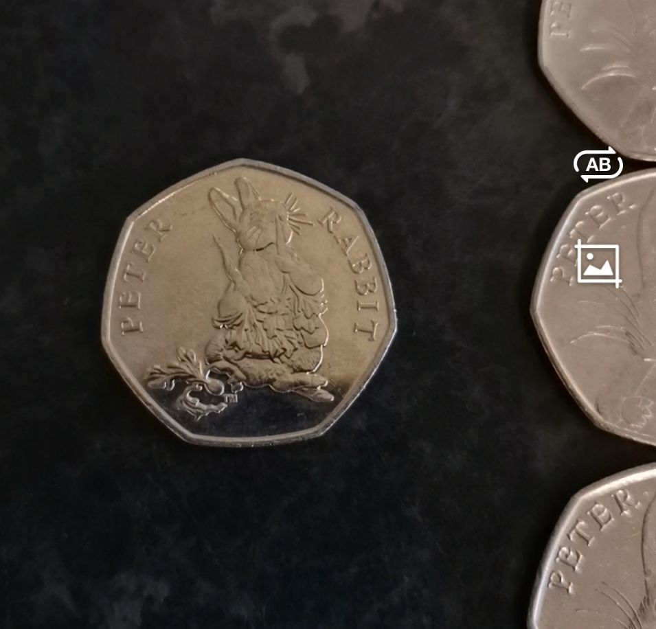How many have the Peter rabbit coin with a carrot it??? | Facebook