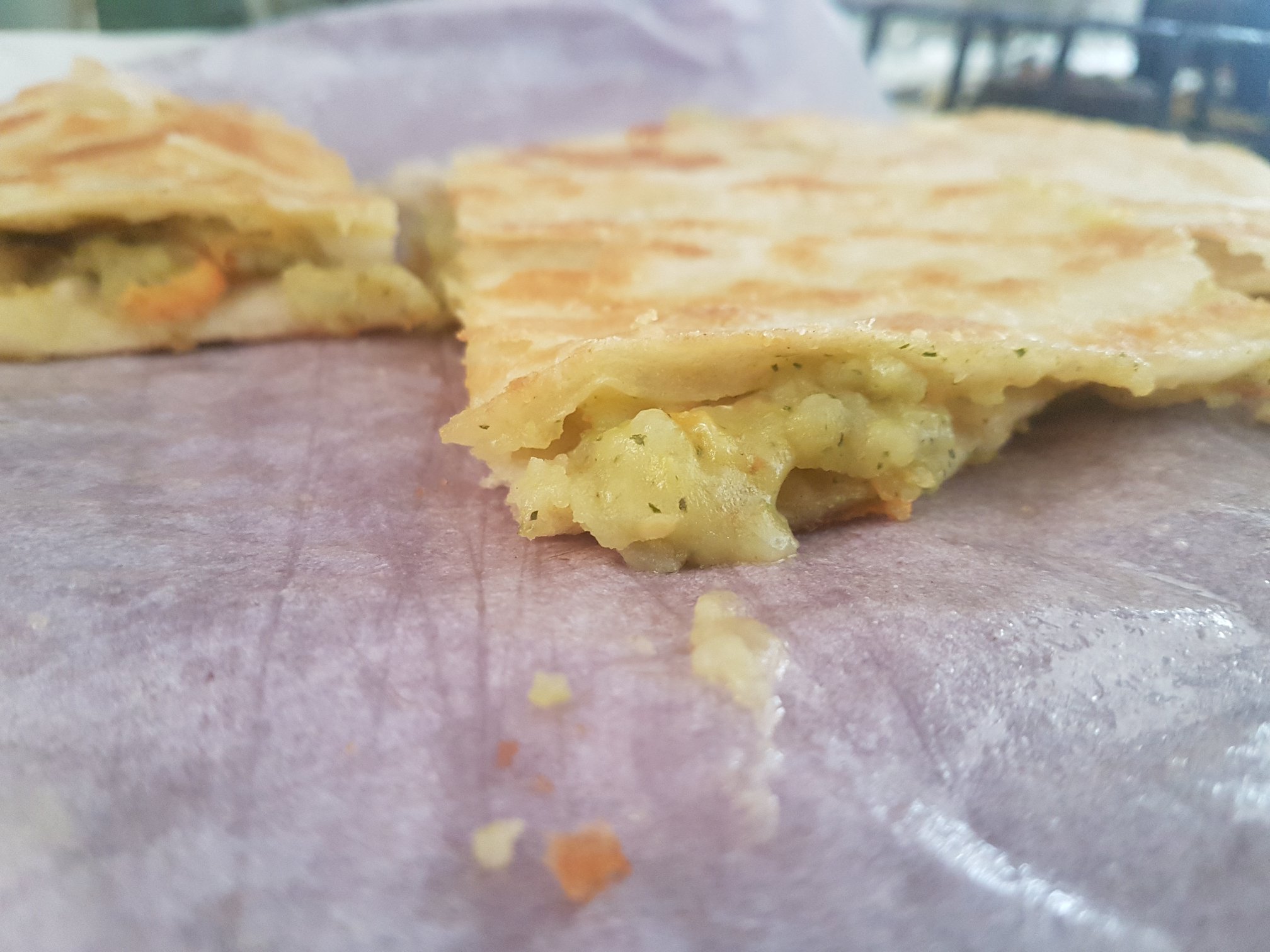 Our savory mild Pepper Roti with... - Sweet Hand Susan Couva