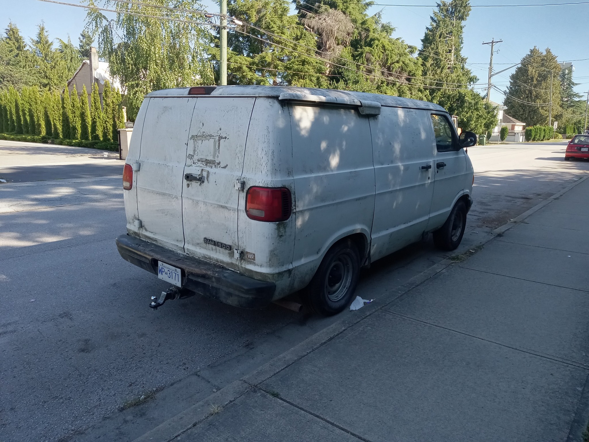 Right Front Passenger Door Window Glass For 1998-2003 Dodge Ram Van 1500/2500/3500 4 thumbnail image