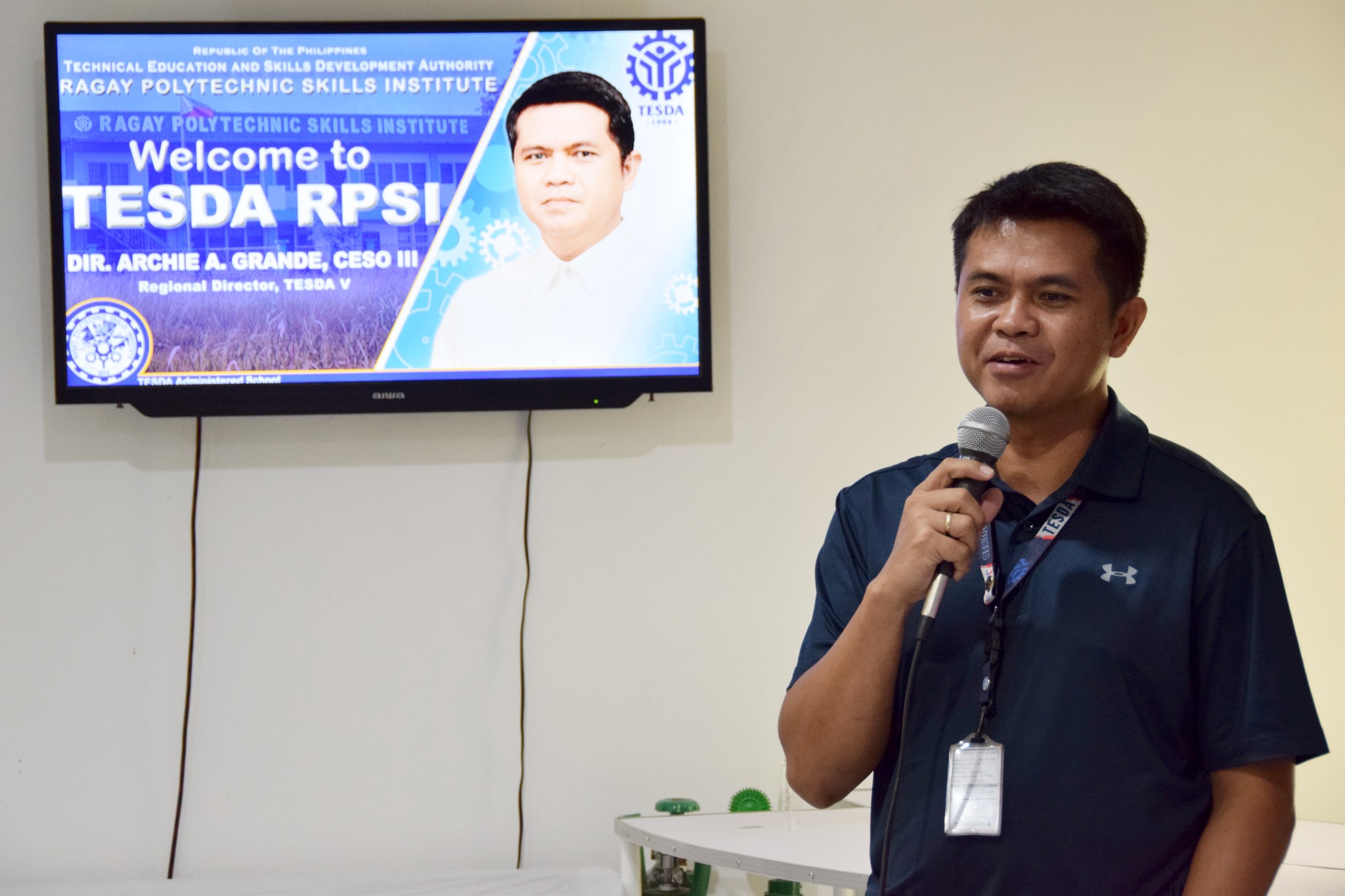 THE RAM PH - TESDA V Regional Director Archie A. Grande,... | Facebook