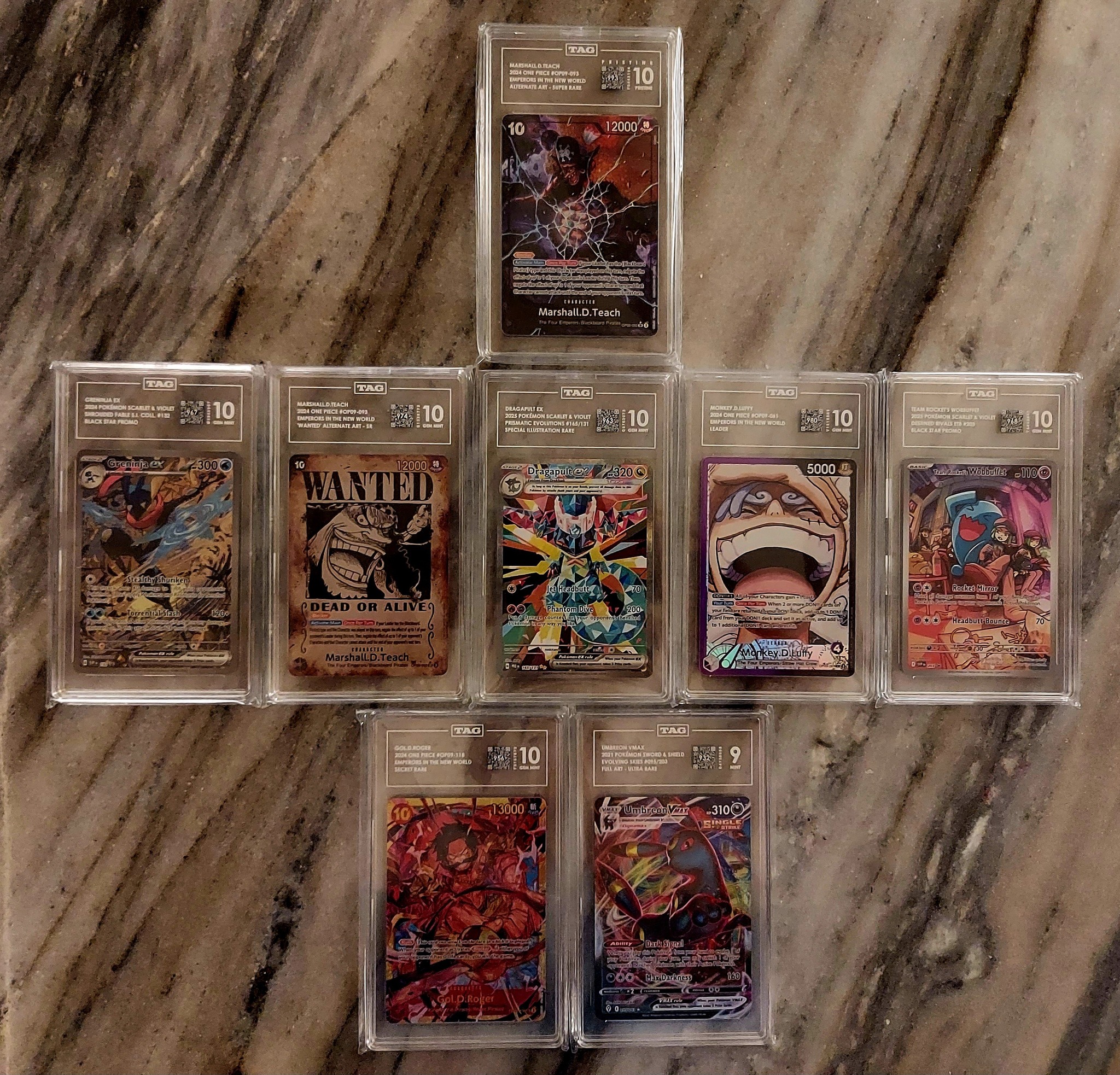 How much does a pristine 10 add to the value of the card?