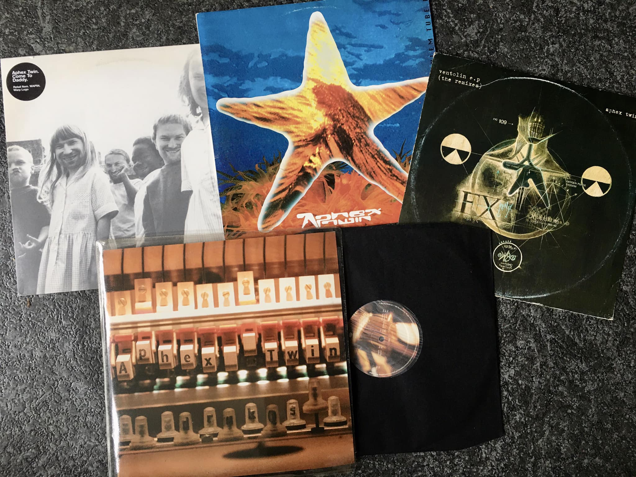 Aphex Twin - Drukqs. Original 2001 vinyl release in an annoyingly 