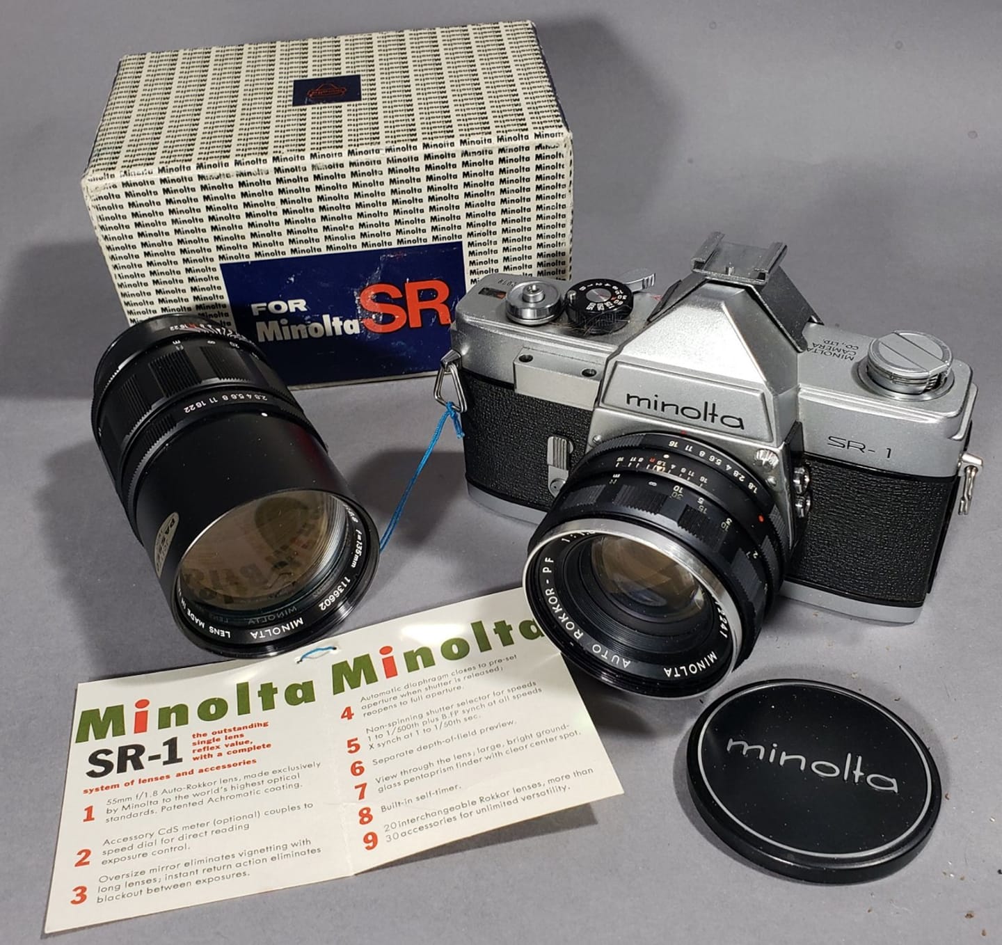 What is the Minolta SR505 camera?