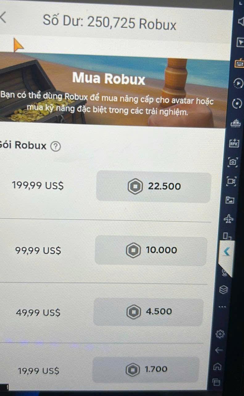 Chợ Đen Mua Bán Robux - ROBLOX ( ROBUX MARKET )🇻🇳 | Sll ạc 500 1k 2k có ...