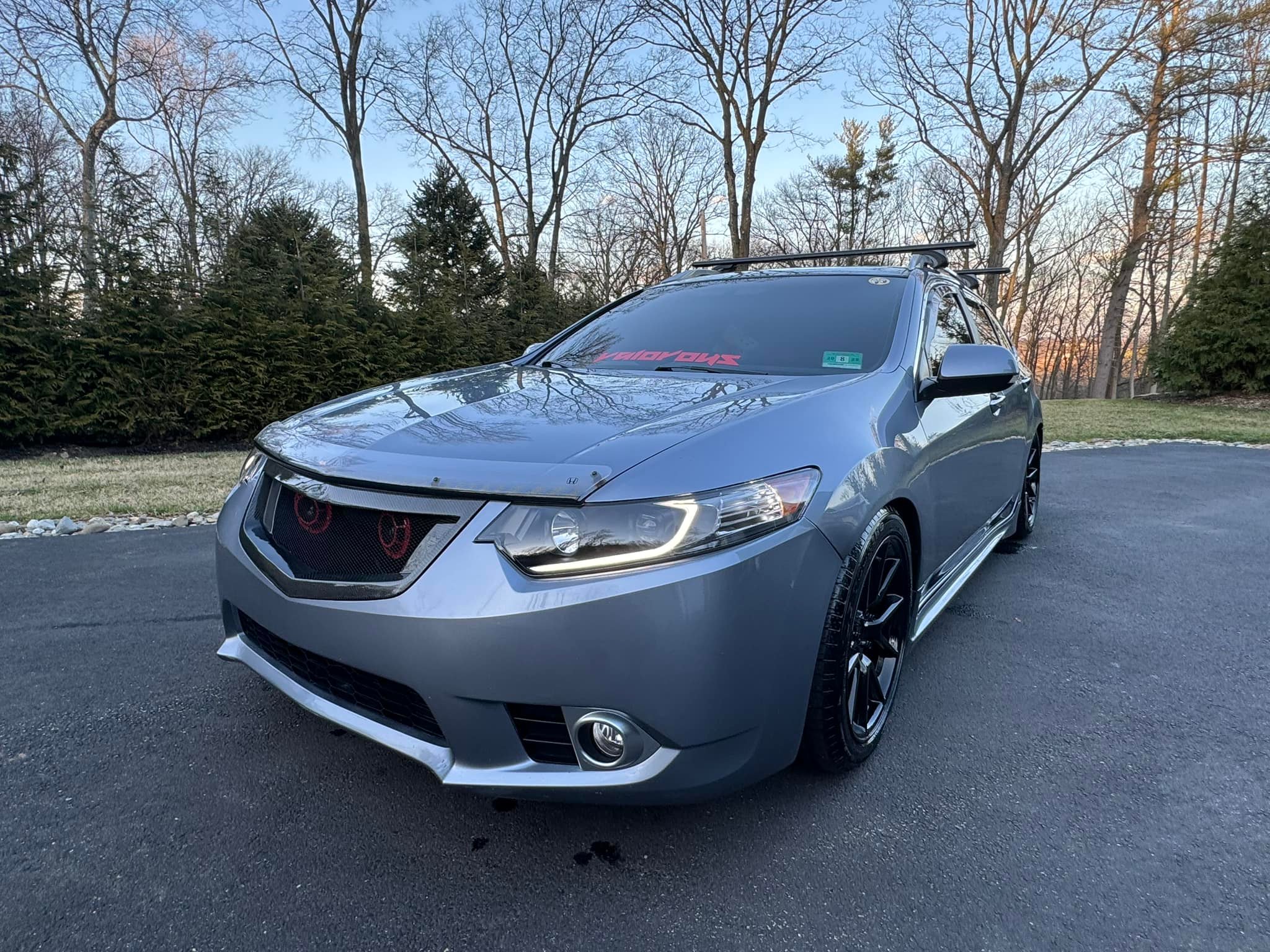 tesla model 3s on tsx (225/40/18)