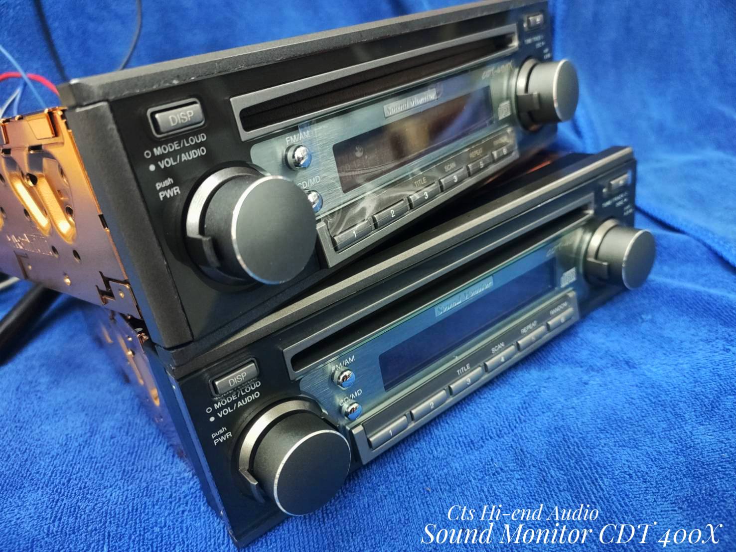 🎼🔊Hi-fi Car audio Sound Monitor CDT 400X& Sound Monitor CDT 450X