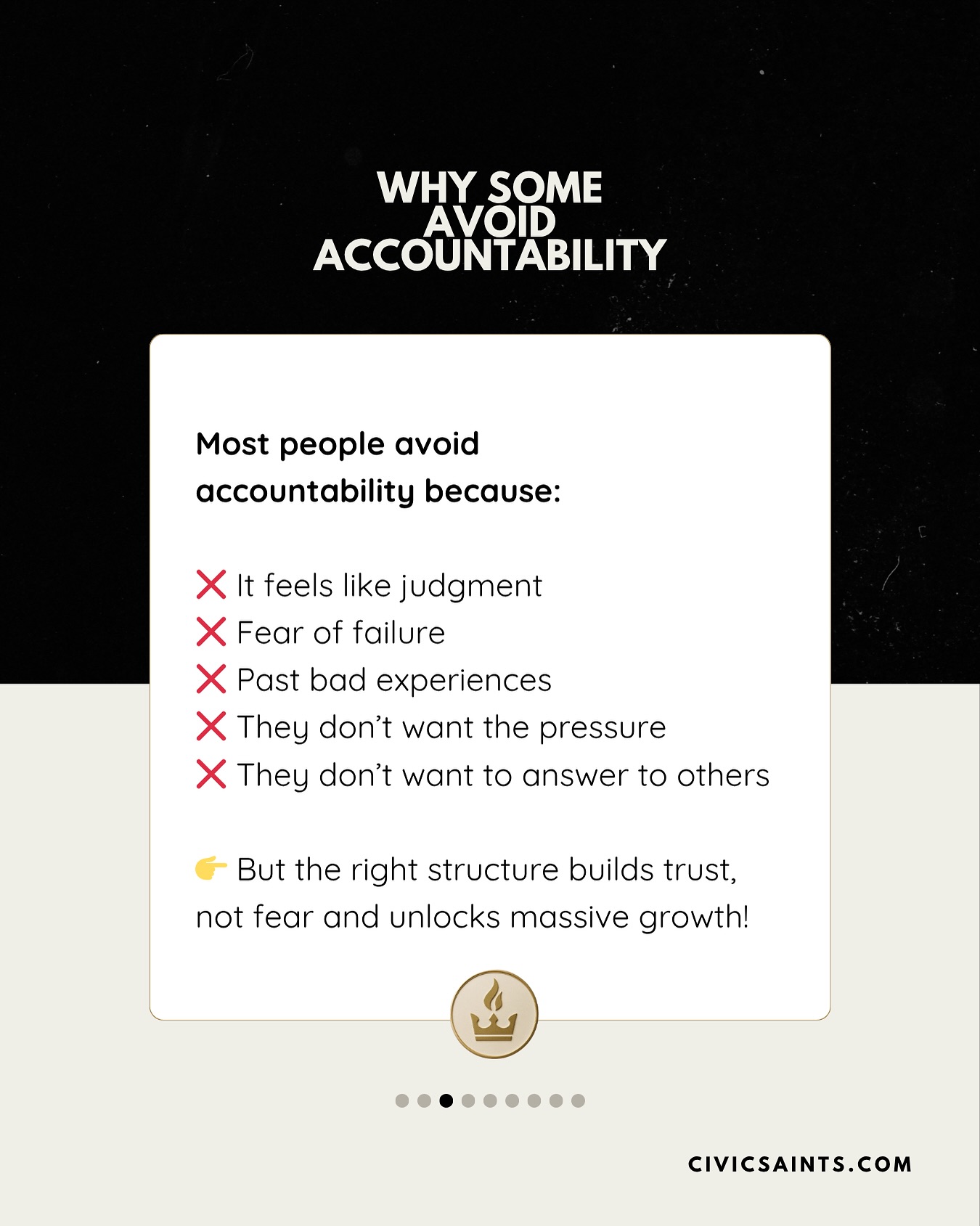 Will Winter - Accountability isn’t punishment—it’s... | Facebook