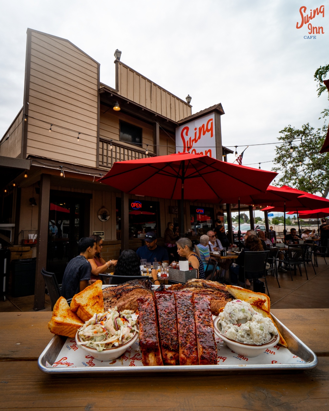 Sink your teeth into our BBQ Dinner... - Swing Inn Cafe & BBQ
