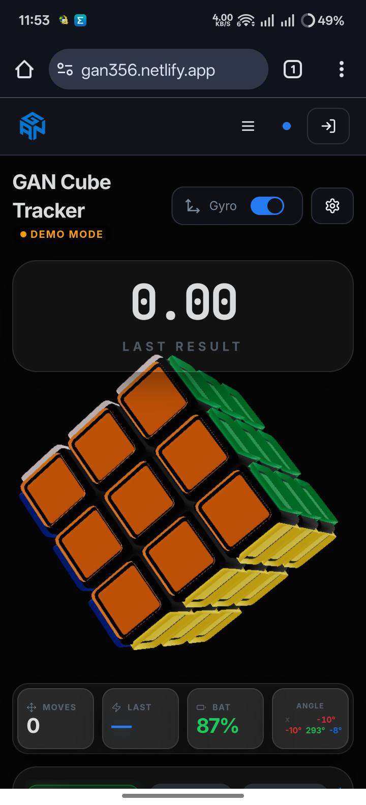 Introducing the GAN 356 i3 Smart Cube Tracker - A Web App Built for ...