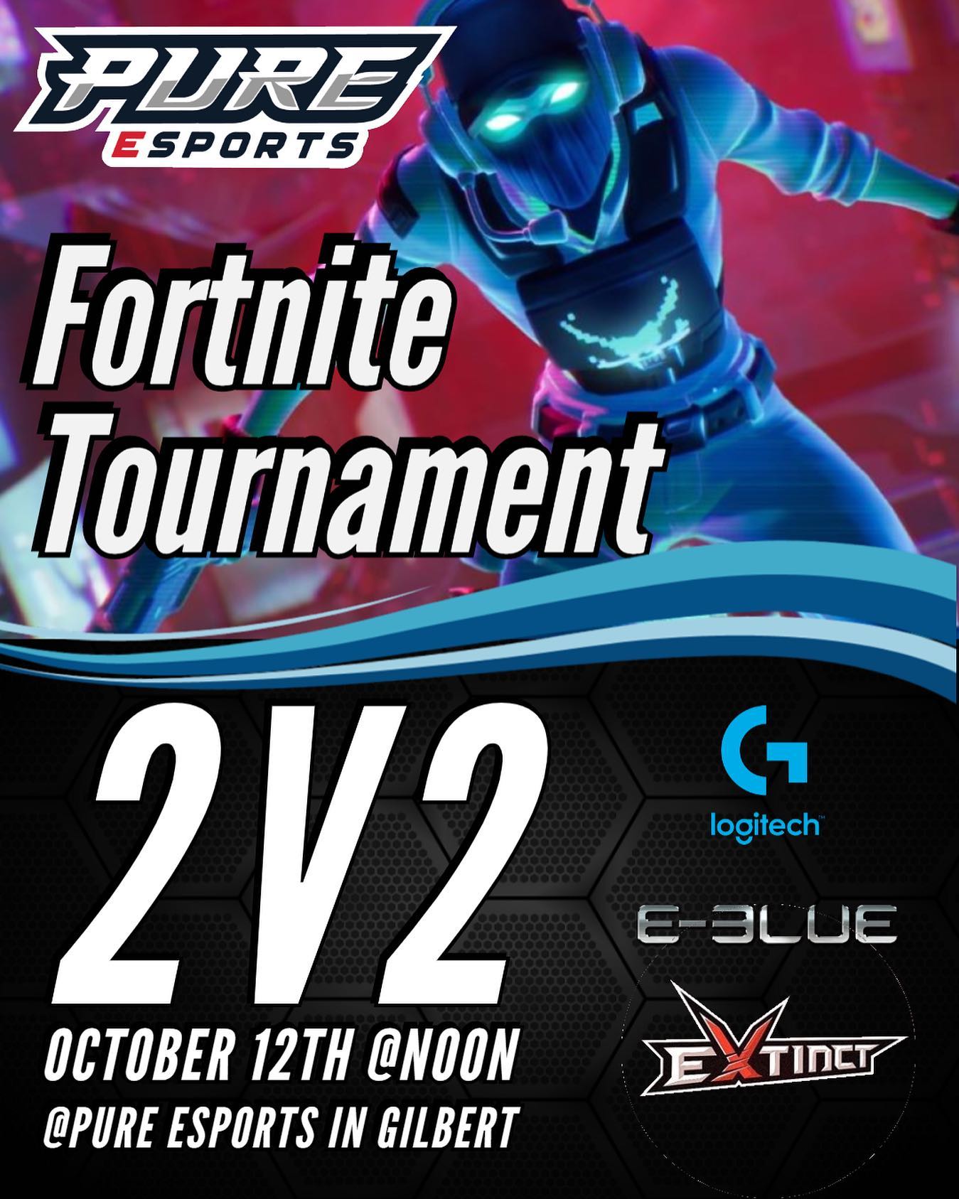 Pure Esports - FORTNITE DUOS!! The next monthly 2V2 Fortnite LAN Series ...