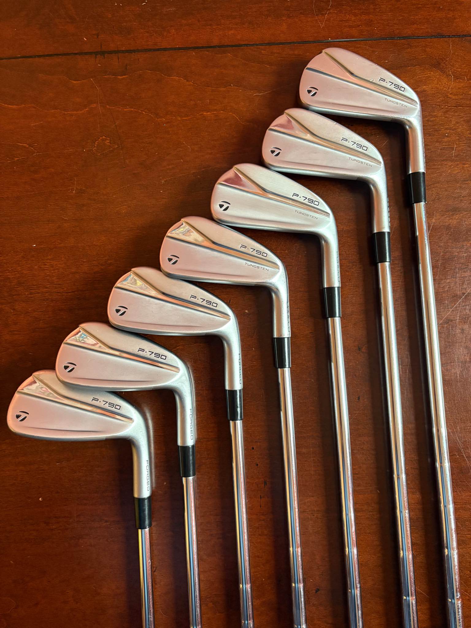 2021 Taylormade P790 Irons (4-PW). Well maintained set with KBS 