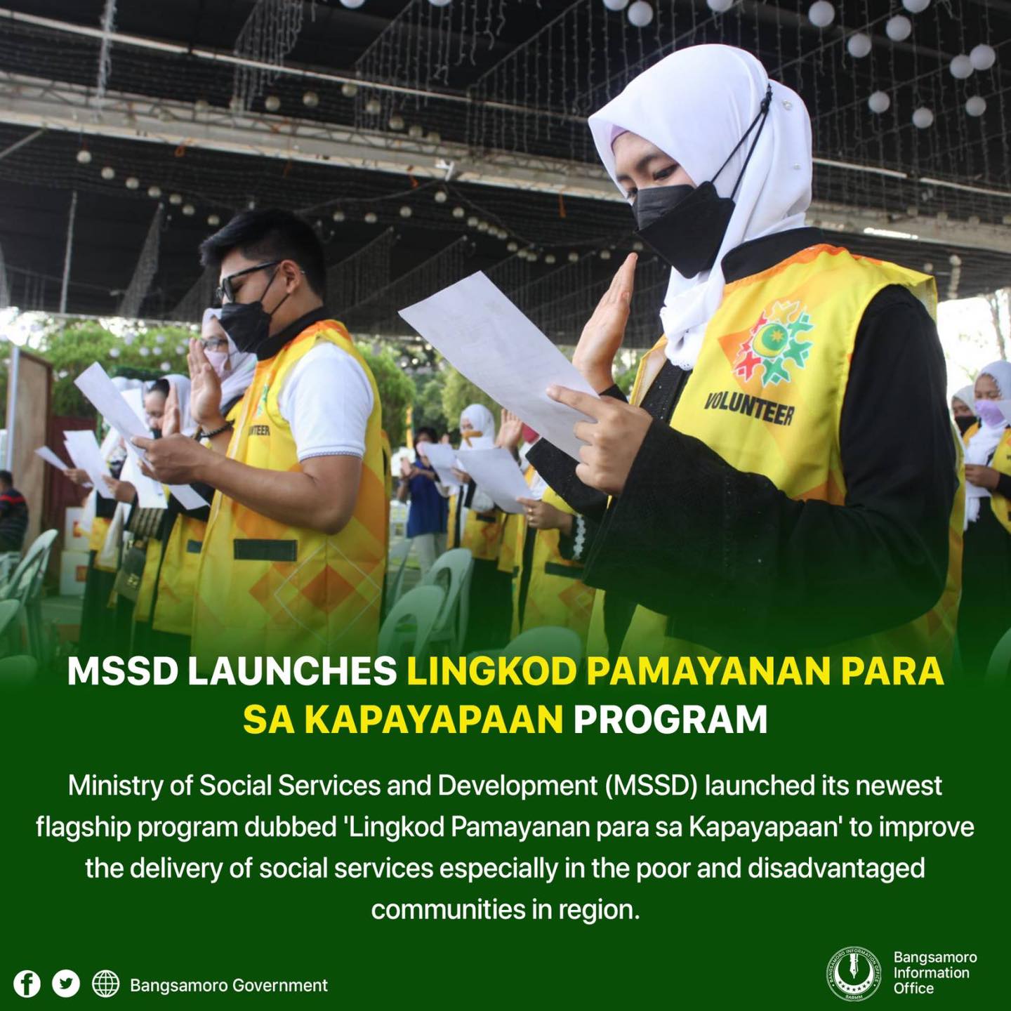 The program selected 40 members of... - Bangsamoro Government