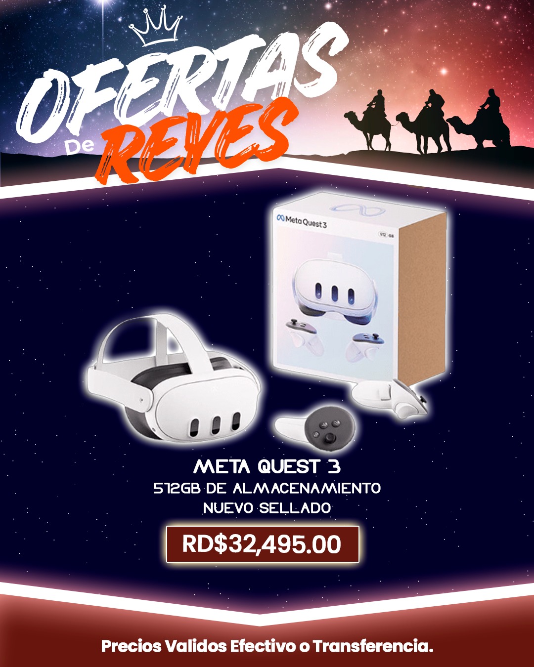 Ricky - 🔥 ¡Meta Quest 3 de 512GB disponible! 🥽 Realidad virtual sin ...
