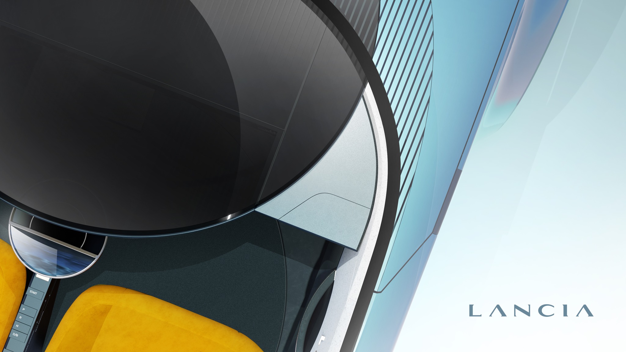Lancia reveals image of the Lancia Concept, disclosing the cozy