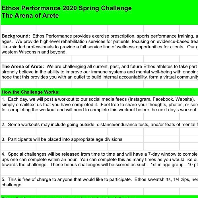 Sounds like some people are having... - Ethos Performance | Facebook