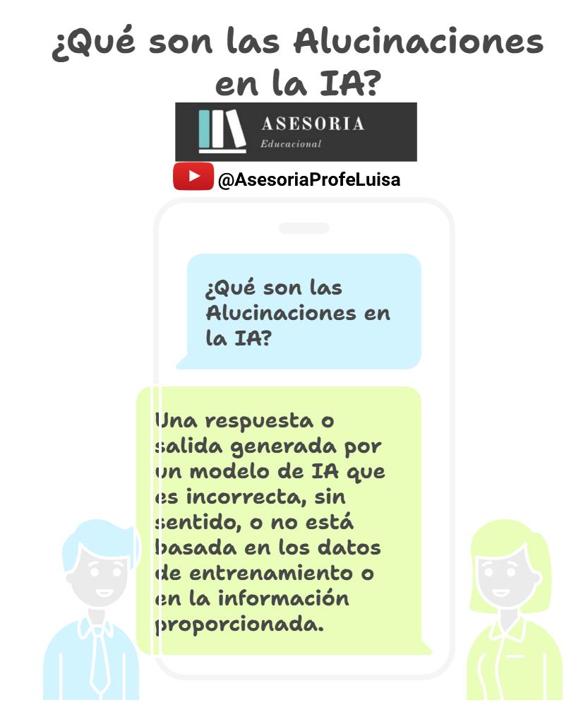 AsesoríaProfeLuisa | # **¿Qué son las Alucinaciones en la IA | Facebook