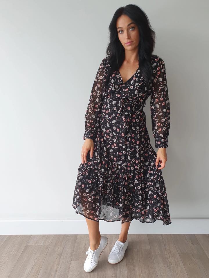 ladies floaty dresses Shine semi formal summer wedding guest dresses