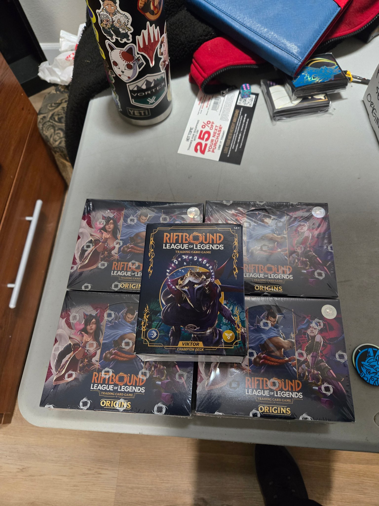 Pulled a holographic Blind Monk card from League of Legends TCG